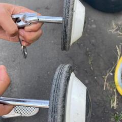 決まりました！　14インチ　子供自転車　補助輪付き　うちの子は断念しました笑の画像