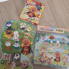 アンパンマン　おもちゃ　知育　パズル　かるた