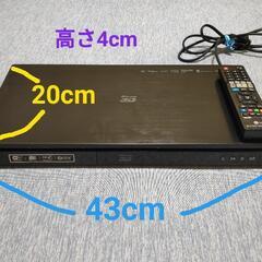 DVDデッキ リモコン付き  の画像