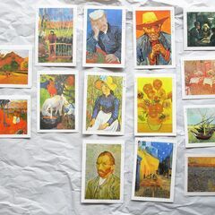 永谷園　名画カード　ゴッホゴーギャン　カード　14枚
