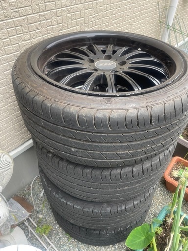 アルミホイル+タイヤ　205-55-16 /prius 50