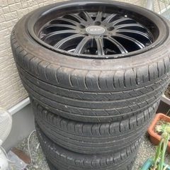 アルミホイル+タイヤ　205-55-16 /prius 50