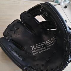 美品！XERESグローブブラック子供左利き