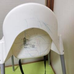 IKEAハイチェア　子供椅子の画像