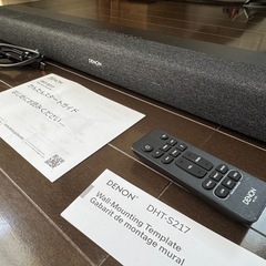 DENON サウンドバー　DHT-S217（取りに来られる方限定）