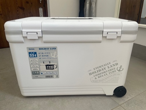 伸和(SHINWA) ホリデーランドクーラーボックス33L 33H ホワイト 株式会社伸和 伸和(SHINWA) ホリデーランドクーラー33H 33H ホワイト 33L