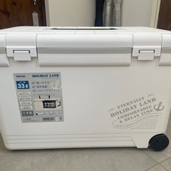 【新品・未使用】伸和 ホリデーランドクーラー 33H W ホワイ...
