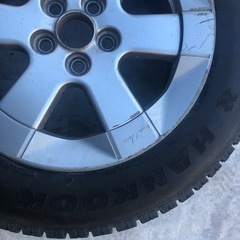 タイヤ　スパイクタイヤ　２本の画像