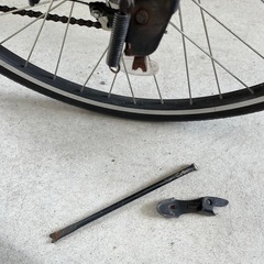 自転車のスタンドが折れました！