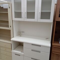 ★ジモティ割あり★ NITORI レンジボード ホワイト H20...
