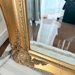 アンティーク　ヨーロピアン鏡の画像
