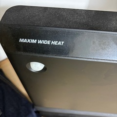 加湿器付き電気ヒーターの画像