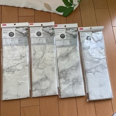 ダイソー　新品リメイクシート 大理石柄ホワイト