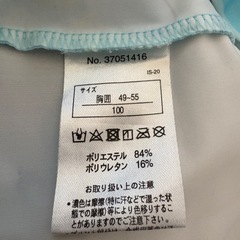 キッズラッシュガード　100cm
の画像