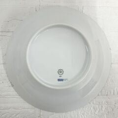 ロイヤルコペンハーゲン カラーエレメンツ セージ ディーププレート グリーン 24cm 深皿 大皿 未使用 保管品 ☆ 札幌市白石区 白石店  の画像