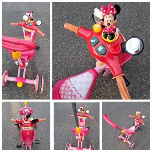 値下げ☆おしゃべりカーゴ三輪車ミニー☆ (ゆき) 篠路の三輪車の