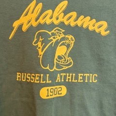 Russell Athletic ラッセルアスレチック　Tシャツ グリーン　レディースSの画像