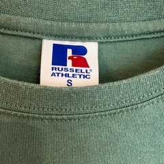 Russell Athletic ラッセルアスレチック　Tシャツ グリーン　レディースSの画像