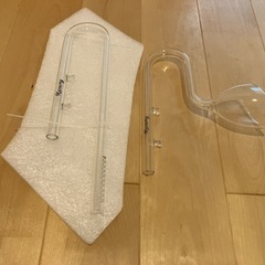 【水槽用品　ペット用品】　ガラスパイプ　リリィ型出水　給水セット
