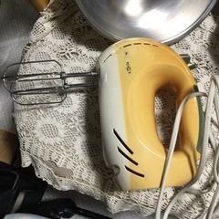 ◆ハンドミキサーとケーキ型◆3点セットの画像