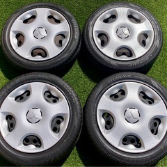 三菱アイ アイミーブ 純正 15インチ　ホイールセット