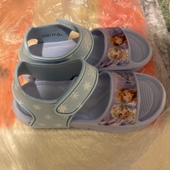 アナ雪　サンダル　17cm 　新品未使用の画像