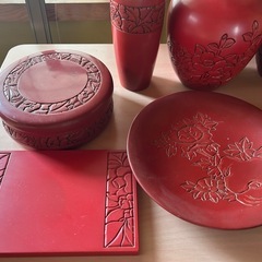 村上堆朱　漆器　まとめ  の画像