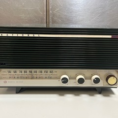 当時物 National ナショナル 真空管ラジオ UA-360...