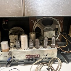 当時物 National ナショナル 真空管ラジオ UA-360  MW/SW 松下 Made in Japan 受信確認済 中古品 ④の画像