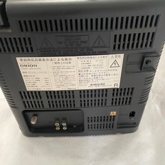 ジャンク品　オリオン　　テレビデオ　10VR1の画像