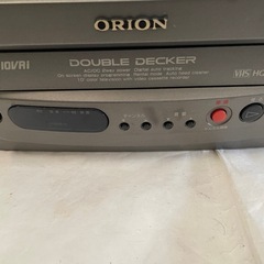 ジャンク品　オリオン　　テレビデオ　10VR1の画像