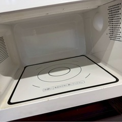 TWINBIRD フラット電子レンジ DF620E8（ホワイト／中古） の画像