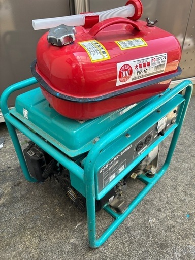 発電機＋タンク付き