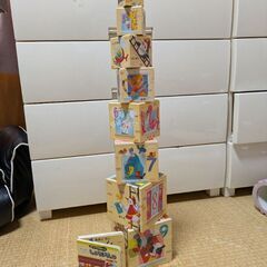 (値下げ)絵本　ブロックの画像