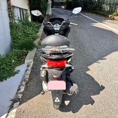 【実走行8千キロ！タイヤ新品自賠付き】ホンダPCX！2人乗り可！JF56格安配送 HONDA千葉県鎌ケ谷市から最短即日納車！125cc原付２種即乗り出の画像