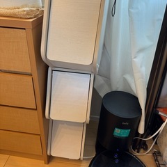 収納棚（3段・縦置き／分割使用OK）※無料で差し上げます