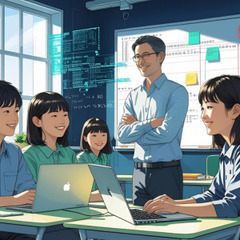 AIとプログラミングを学べるフリースクール大船校の画像