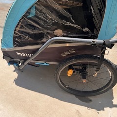 PORTUS LIBRA NEOチャイルドトレーラー 2人乗り 双子　カバーもつけますの画像