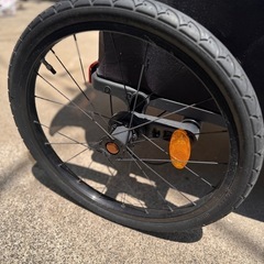 PORTUS LIBRA NEOチャイルドトレーラー 2人乗り 双子　カバーもつけますの画像