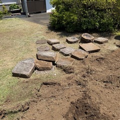 飛び石、平石、敷石 