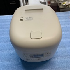 【美品】2021年製　炊飯器　無印良品　炊飯器3合　MJ-RC3A2の画像