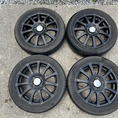 165/55R15 社外ホイール国産タイヤ4本セット