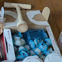 ニジイロクワガタ（ピカール系）♂58ｍｍ　♀（レット）38ｍｍ　合計2匹　飼育セット（色々)  すべて無料の画像