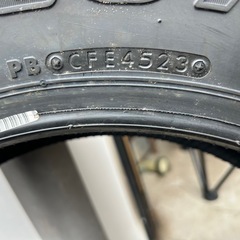 ジムニー新車外しタイヤ175/80R16の画像