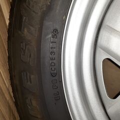 [未使用]1本★ジムニー★175/80R16タイヤホイールセットの画像