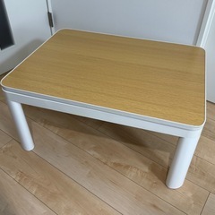 こたつテーブル ローテーブル　リバーシブル 80cm×60cmの画像
