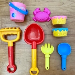 砂場用おもちゃのセット