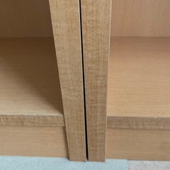 【本棚★収納棚2つセット】　ライトブラウン　オープンシェルフの画像