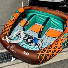 海・川・湖遊び　トーイングチューブ