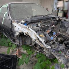 BCNR33 R33 GT-R V-spec 部品取り車　ボディ　箱　車体　オマケ付き　一時抹消の画像